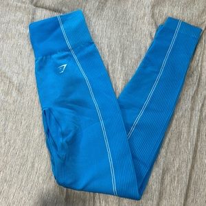 Gymshark Ultra Seamless blue leggings